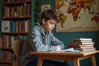 Silence pesant dans une classe, reflet des paradoxes éducatifs