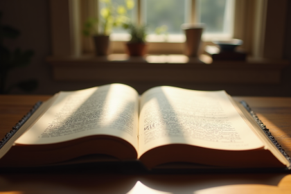 Livre de droit ancien ouvert avec notes manuscrites
